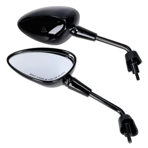 Bestel Nu Spiegel Set M8 kort, zwart Glanzend voor Vespa GTS HPE, Sprint, Primavera