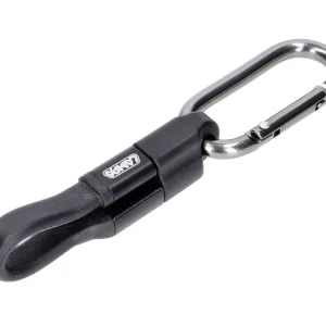 Direct Beschikbaar Ladekabel Sleutelhanger 10cm USB-A naar Micro-USB