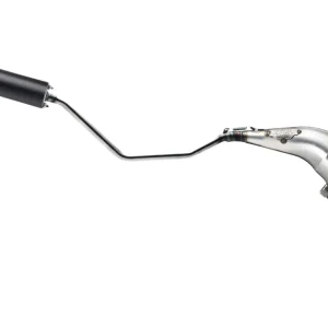 Flitsaanbieding Uitlaat Yasuni Cross ML MAX PRO zwart voor Rieju MRT 50, MRX 50, SMX 50, RR 50, Tango 50