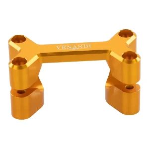 Flitsaanbieding LenkerAansluiting Venandi Dogbone CNC goldfarben voor Simson S50, S51