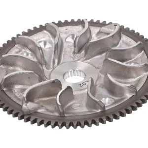 Rechtstreeks Van De Fabrikant Halfpoulie / koelvin RMS voor Aprilia SR, Gilera Runner, Piaggio Hexagon, Skipper 125-180cc 2-Takt