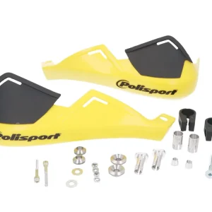Handbescherming Polisport Evolution Integral geel voor Stuur met 22mm Diameter Nu Kopen