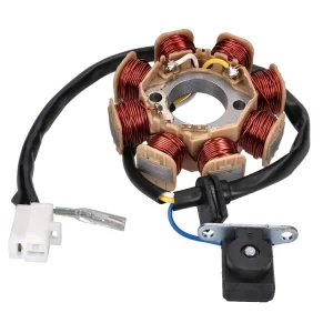 Ontsteking Stator voor 50cc GY6 Euro4, Peugeot, SYM 4-Takt Finale Uitverkoop