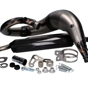 Uitlaat Yasuni Cross ML MAX Carbon voor Sherco 50 SE-R, SE-RS, SM-R, SM-RS vervangen door YA807TC-D72 Finale Uitverkoop