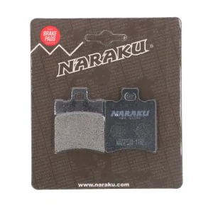 Shop Nu Remblokken Naraku organisch voor Aprilia, Malaguti, MBK, Piaggio, Yamaha