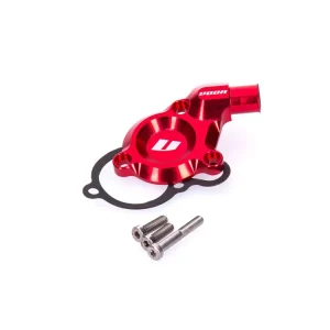 Deckel Waterpomp VOCA CNC rood voor Derbi D50B Finale Uitverkoop