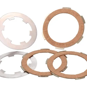Koppelingsplaten Set Polini Kurk voor Vespa PK 50, 125 FL, XL, Piaggio APE 50 TL5, TL6 Fabrieksprijs