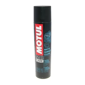 Droge reiniger Motul MC Care E11 Matte Surface Clean voor matte Oppervlakken 400ml Laatste Versie