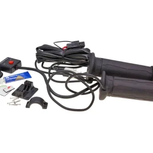Koop Online HeizHandvaten set Koso zwart 130mm voor Quad, ATV (voor Daumengas)