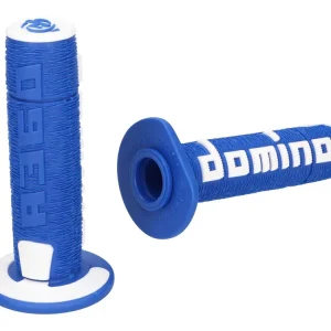 Bestel Nu Handvaten set Domino A360 Off-Road blauw / wit