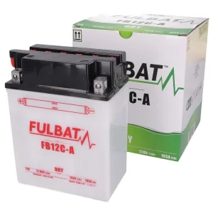 Scooter accu Fulbat FB12C-A DRY incl. Zuurpakket Populair