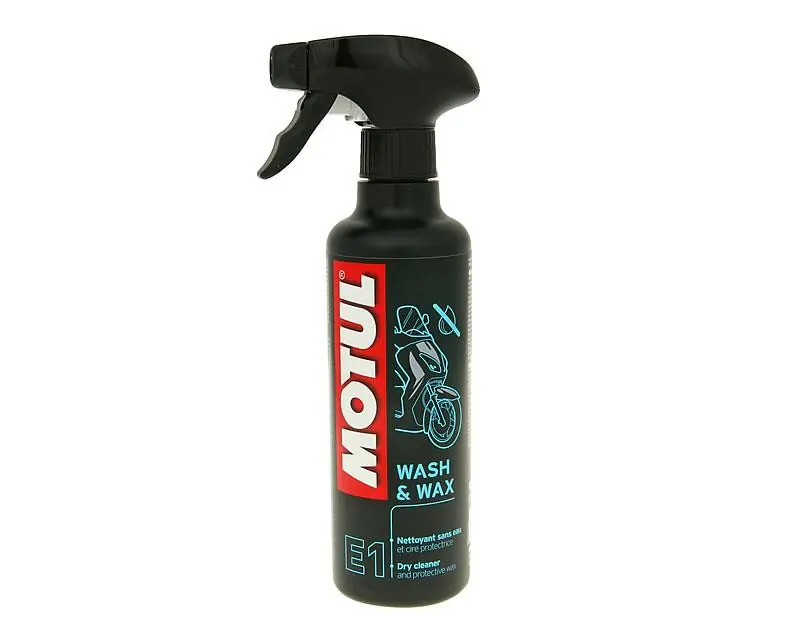 Droge reiniger Motul MC Care E1 Wash & Wax Pumpspray 400ml Veilige Betaling