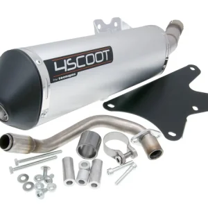 Uitlaat Tecnigas 4SCOOT voor Piaggio Quasar Motor LC 125-200cc Superprijs