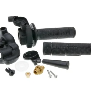 Gratis Retour Gashandel Set Domino Snelgas Cross 2T 1,9°/ 50mm voor Honda CR, KTM EGS, EXC, MXC, SX