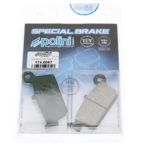 Direct Verzonden Remblokken Polini organisch voor Kymco Curio, Fever ZXI, ZXII, KB50, Top Boy, Honda Lead, Shadow
