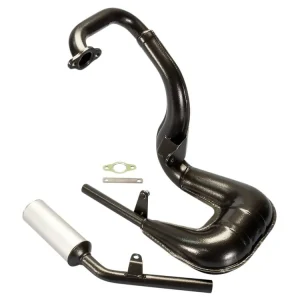 Uitlaat Polini Sport met Alu-Einddemper voor Vespa HP, FL2, PK, XL 50 Actieprijs