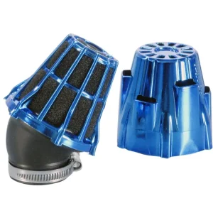 Luchtfilter Polini Blue Air Box 32mm 30° blauw-schwarz Koop Online