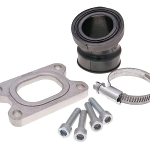 Spruitstuk Polini 360 30/35mm voor Minarelli AM6, Derbi D50B0, EBE, EBS met 28-30mm PHBH, VHST Carburateur Seizoensaanbieding