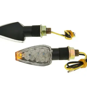 Knipperlicht Set M10 LED New Century zwart Fabrieksprijs