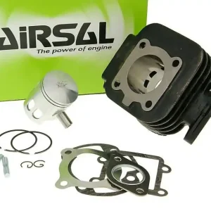 Cilinderkit Airsal Sport 49,2cc 40mm, 39,2mm Gietijzer voor Minarelli verticaal Populair