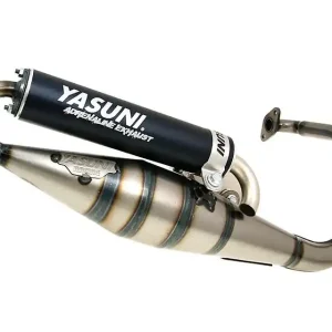 Uitlaat Yasuni Scooter Z zwart voor Peugeot verticaal Meest Verkocht
