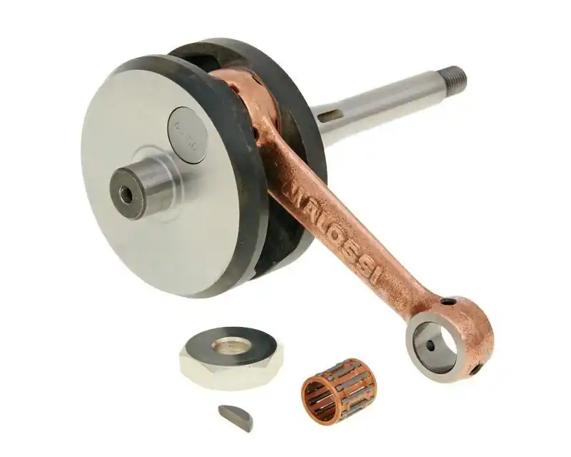 Krukas Malossi RHQ 10mm Pistonpen 43mm Hub voor Piaggio, Vespa Brommers Rechtstreeks Van De Fabrikant