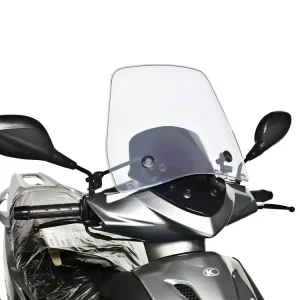 Lage Prijs Windscherm Puig Trafic transparant / helder voor Kymco Agility City, RS, DJ S 50, 125 (11-14)