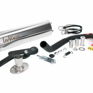 Uitlaat LeoVince 4T Racing HM-Titan voor 139QMB/QMA Superprijs