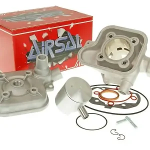 Cilinderkit Airsal Sport 70cc 47,6mm voor Peugeot horizontaal LC Nu Kopen