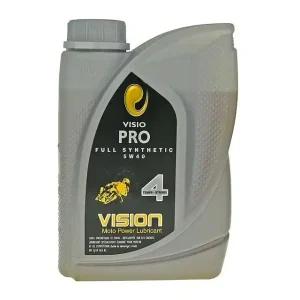 4-Takt Scooter olie Vision vollsynthetisch 5W40 - 1 Liter Gecertificeerd