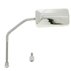 Favoriet Spiegel F1 links / rechts M8 Chroom lang Schroefdraad incl. Adapter