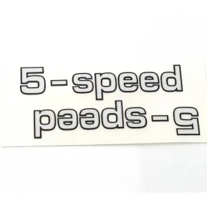 Sticker Set 5-Speed Zijkap Kap voor Zündapp GTS 50 5 Gang Betaalbaar
