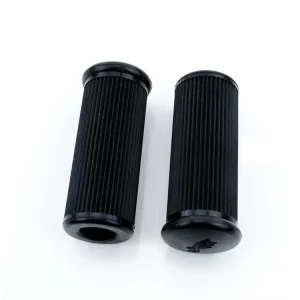 Alleen Vandaag FußrastenRubber Drilastic zwart 90x35mm voor Zündapp C 50 Super, Sport, ZE 40, ZD CS 50, Hai GTS KS 80 WK, Touring, K 80, Super Combinette, Falconette, Sport Hercules MK