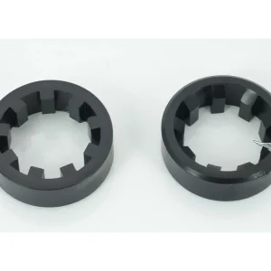 Haltering MOGA Kunstof 46mm x 30mm 15mm zwart voor Kreidler, Florett RS K54/53, RSH, TM, GT Mokick KKR Gecertificeerd