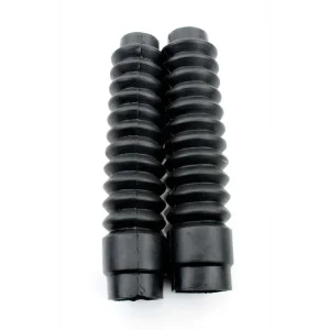 Superprijs Hoezen Rubber 28/35mm 200mm zwart voor Brommer, Brommer, Mokick, Motor