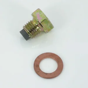 Premium Olie aftapschroef TDR Magnetisiert Staal voor Yamaha, DT 50, 80, 125, RD 200, FS 1, 125
