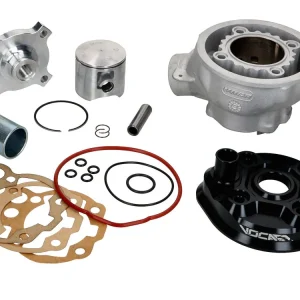 Cilinderkit Voca Bestia Kalotte zwart 80cc d=50mm voor Minarelli AM6 Nu Kopen