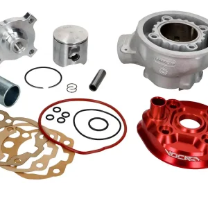Merkproduct Cilinderkit Voca Bestia Kalotte rood 80cc d=50mm voor Minarelli AM6