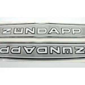 Sticker Set Tank zilvermetallic 250x47mm voor Zündapp 529 KS, GTS, C50 Lage Prijs