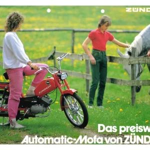 Prospekt Brommer voor Automatic-Brommer van Zündapp Gratis Retour