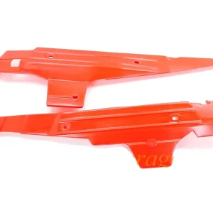 Korting Seitenverkleidungen Brommer 2 Stuks Farbe rood voor Puch Maxi S Brommer Mokick