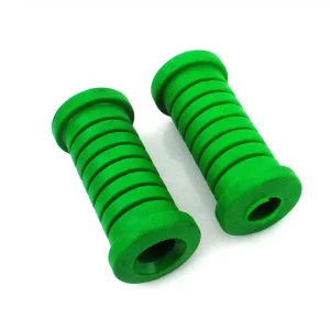 Alleen Vandaag FußrastenRubber Groen 35mm 91mm voor Simson, Star, Schwalbe, Habicht, S, SR