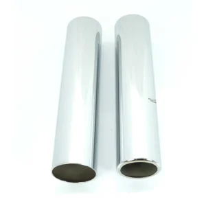 SchutzHuls / Bus Chroom 204mm 46/44/37mm voor Kreidler, Florett RS K54/53, RSH, TM, GT Mokick KKR Speciale Aanbieding