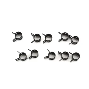 FederKlem zwart 7mm 10 stuks voor Brommer, Brommer, Mokick Favoriet