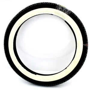 Band Kenda Whitewall Nylon 2,75 x 17 Velg 41P voor Kreidler Florett LF, LH, Eiertank, Super 4, 5, RS, GT, RM, RMC, Zündapp KS 50, GTS, C 50 Sport, CS Combinette, Hercules K, MK, Ultra, KX, Puch Monza, M Racing, Jet, KTM Comet, DKW RT 139, 159 Populair