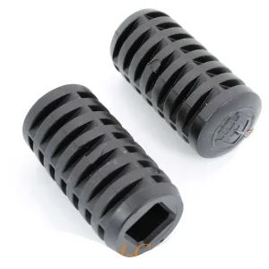 Betaalbaar FußrastenRubber d=18 D=39mm breede ca. 75mm voor Zündapp, Kreidler, Hercules, Puch, Simson, Garelli, Brommer, Brommer, Mokick, KKR