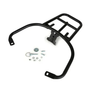 Hoge Kwaliteit Topcase-houder achter Moto Nostra Vespa LX 50 (2005-), Vespa LX 125 (2005-2011), Vespa S 50 (2007-2011), Vespa S 125 (2007-2011), Vespa S 125 ie (2009-2010) mattschwarz