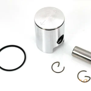 Zuiger Kit Aluminium 38mm met Pistonpen 14mm en L-Zuigerveer voor Sachs 50 S 501, Hercules K 50, KX, GT, GX, Supra, DKW, KTM Direct Verzonden