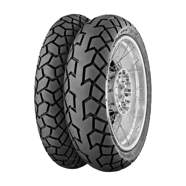 Betrouwbaar Continental TKC 70 voorbanden 19" 100/90-19 57T