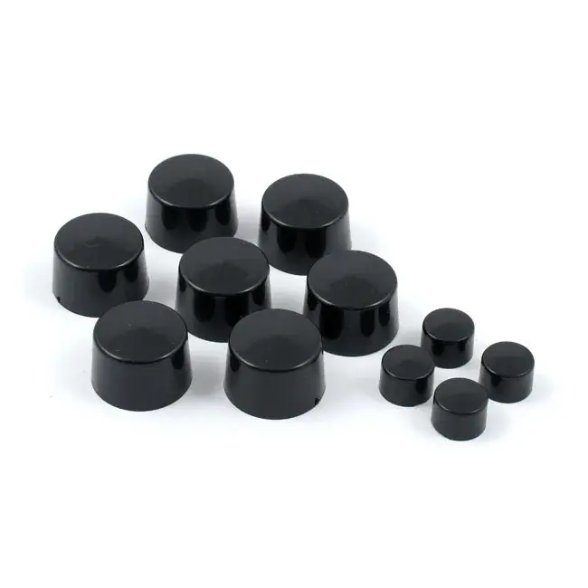 Voordeelprijs SmoothTopps Boutdeksels Remklauw voor & achter HD 00-07 Black